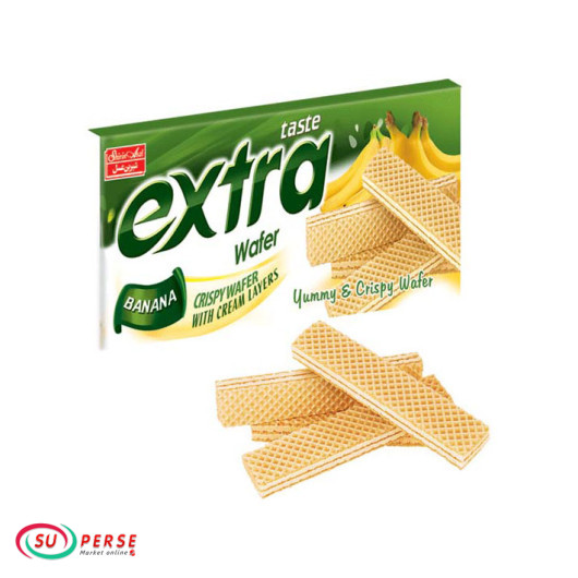 Gaufrette à la crème à la banane Extra Shirin Asal - 32g