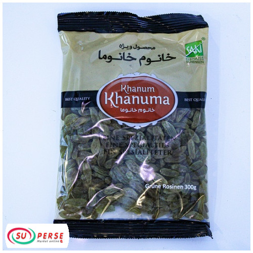 کشمش سبز خانم خانما - 300 گرم