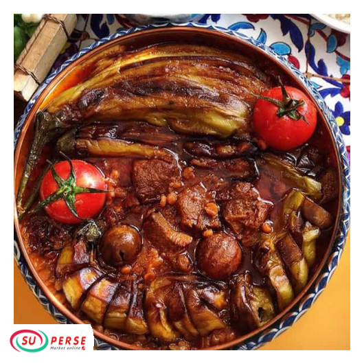 کنسرو قیمه بادمجان خانوم خانوما - 440 گرم