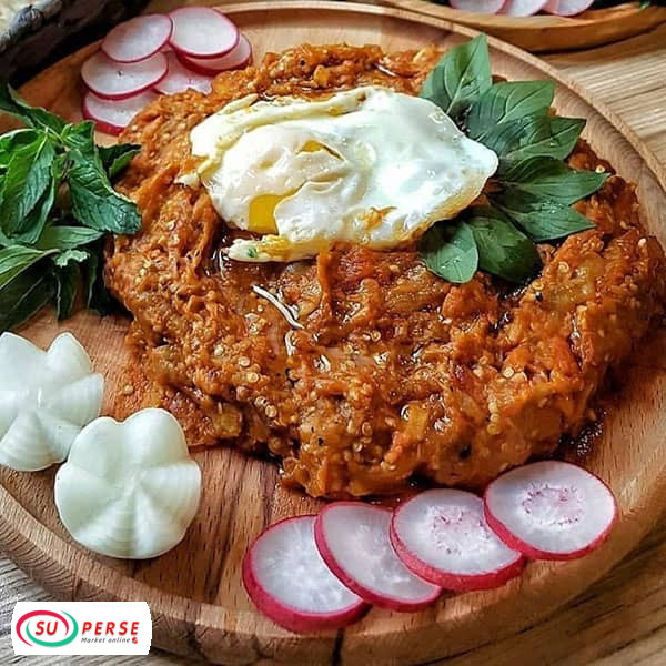 کنسرو میرزا قاسمی (خوراک بادمجان) کامچین – ۴۸۰ گرم