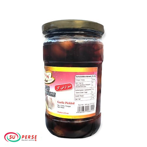 سیرترشی سیاه مهیار - 680 گرم