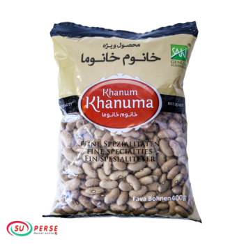 لوبیا ویژه باقالا قاتق (کشاورزی)  خانم خانما - 400 گرم