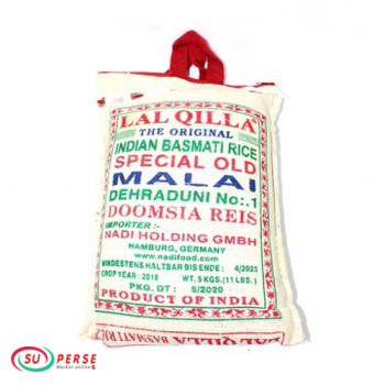برنج باسماتی دمسیاه لال کیلا - 5 کیلوگرم