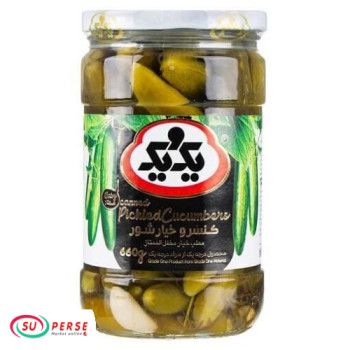 خیارشور ممتاز یک و یک - 660 گرم