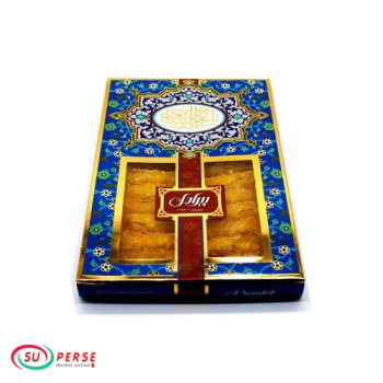 شاخه نبات زعفرانی پیرادل - با طرح مذهبی