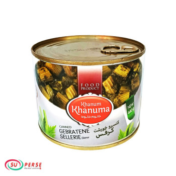 کنسرو خورشت کرفس خانم خانوما - 440 گرم